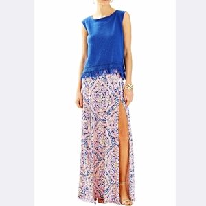 Lilly Pulitzer Ersi Can't Resist Maxi Skirt with Slits
